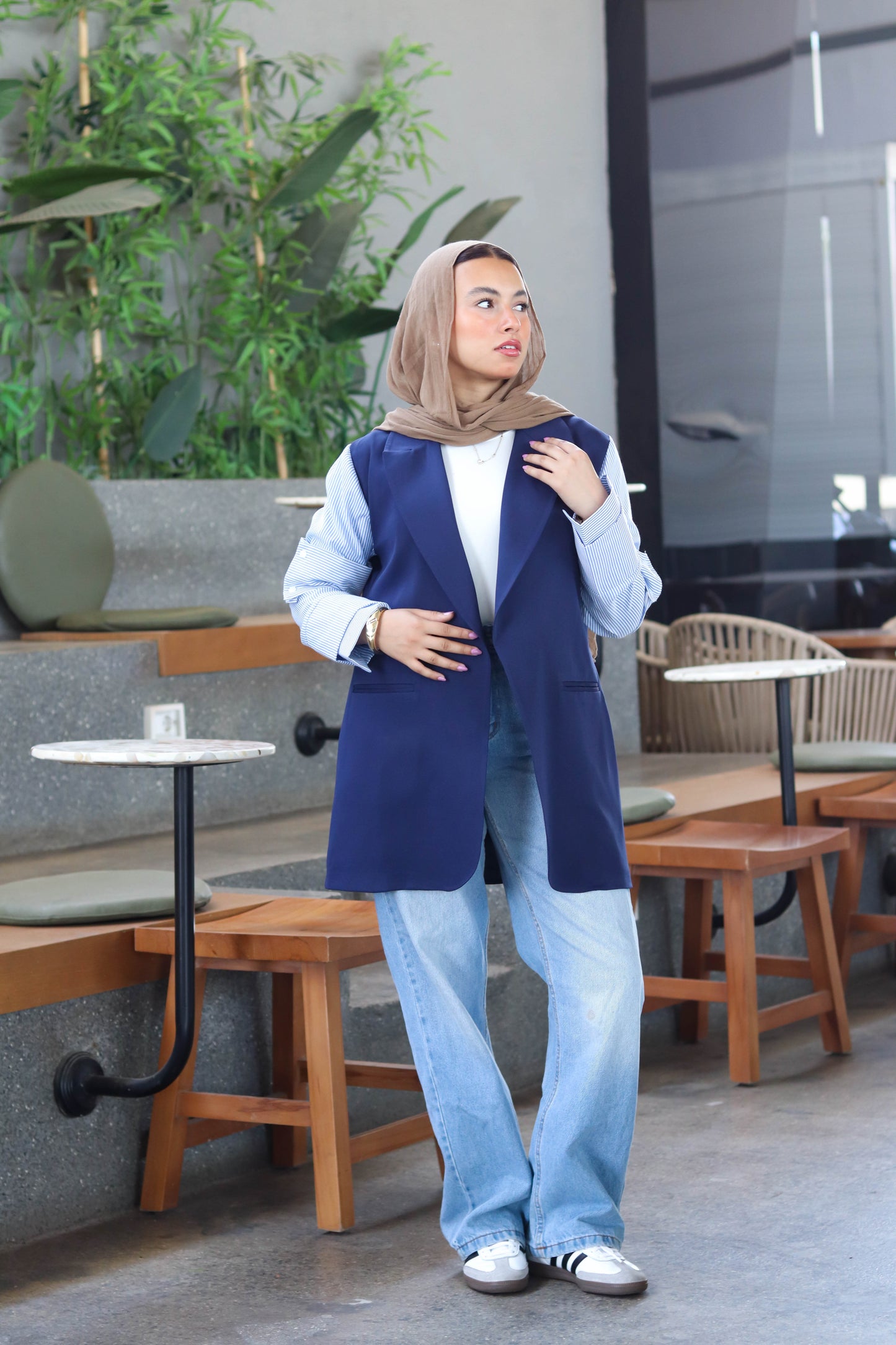 The Contrast Command Blazer