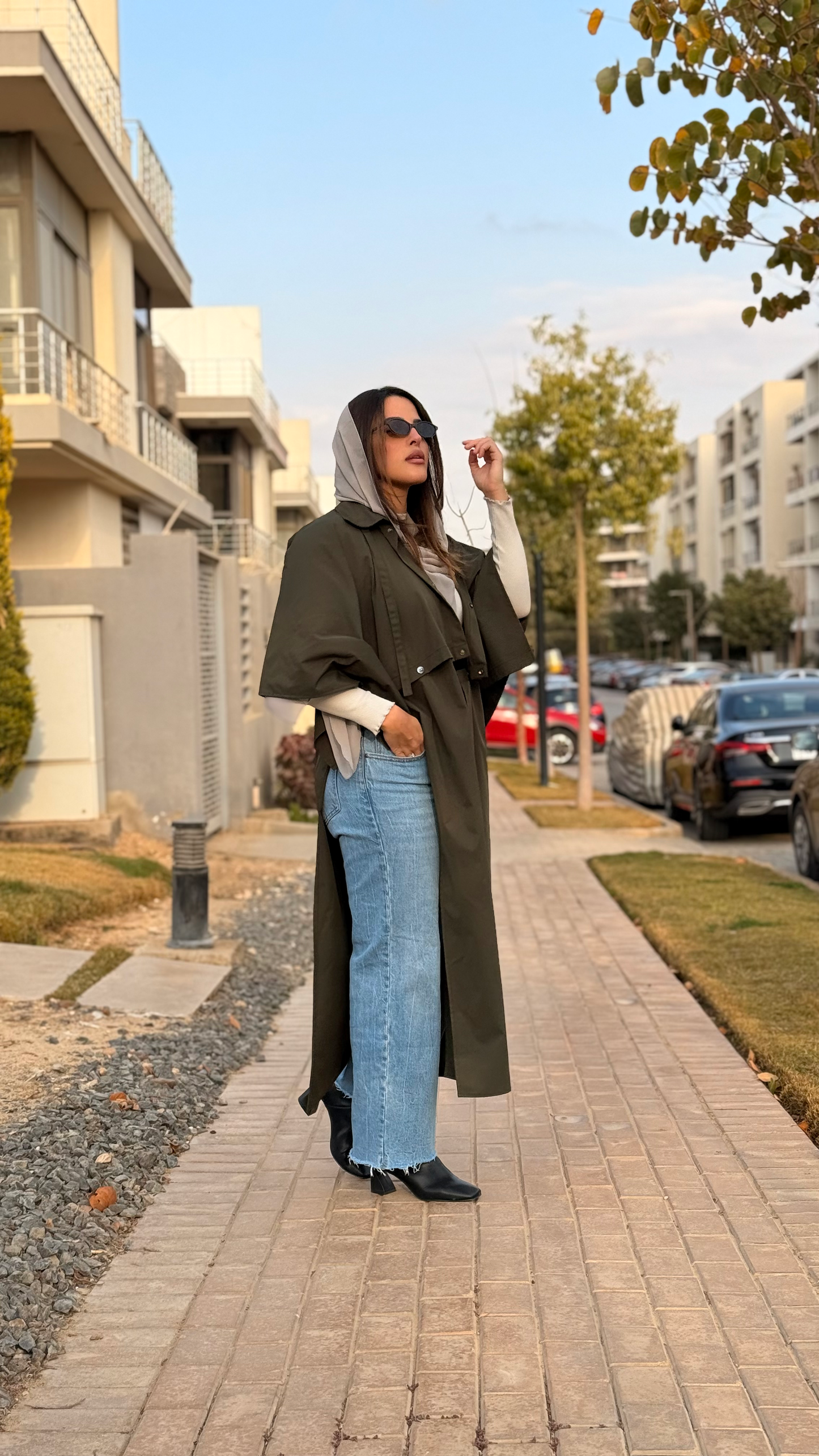 Splitted Trench Coat